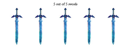 5 swords